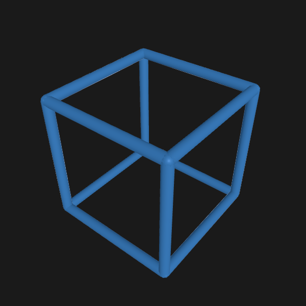 Simple Cubic (SC)의 1 × 1 × 1 단위셀